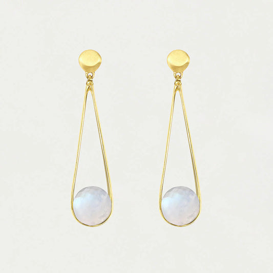 Mini Ipanema Earrrings - Moonstone
