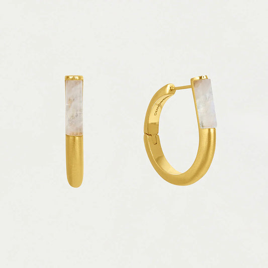 Signature Revival Gemstone Hoops