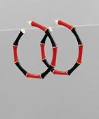UGA Acrylic Earrings