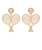 Time for Tennis Earrings