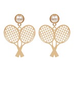 Time for Tennis Earrings
