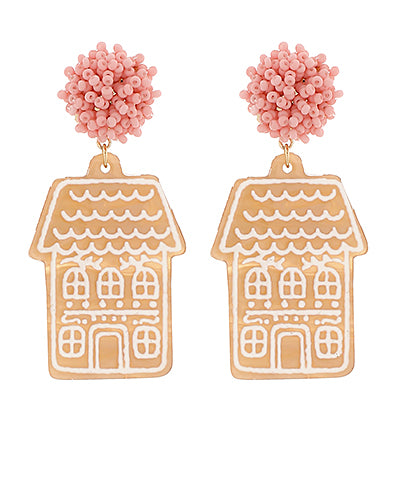 Hollis Gingerbread Earrings