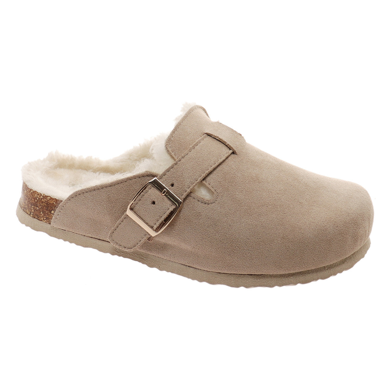 Ember Faux Suede Clogs