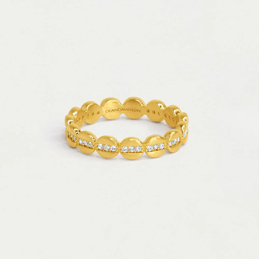 Petite Pave Stacking Ring - Size 7