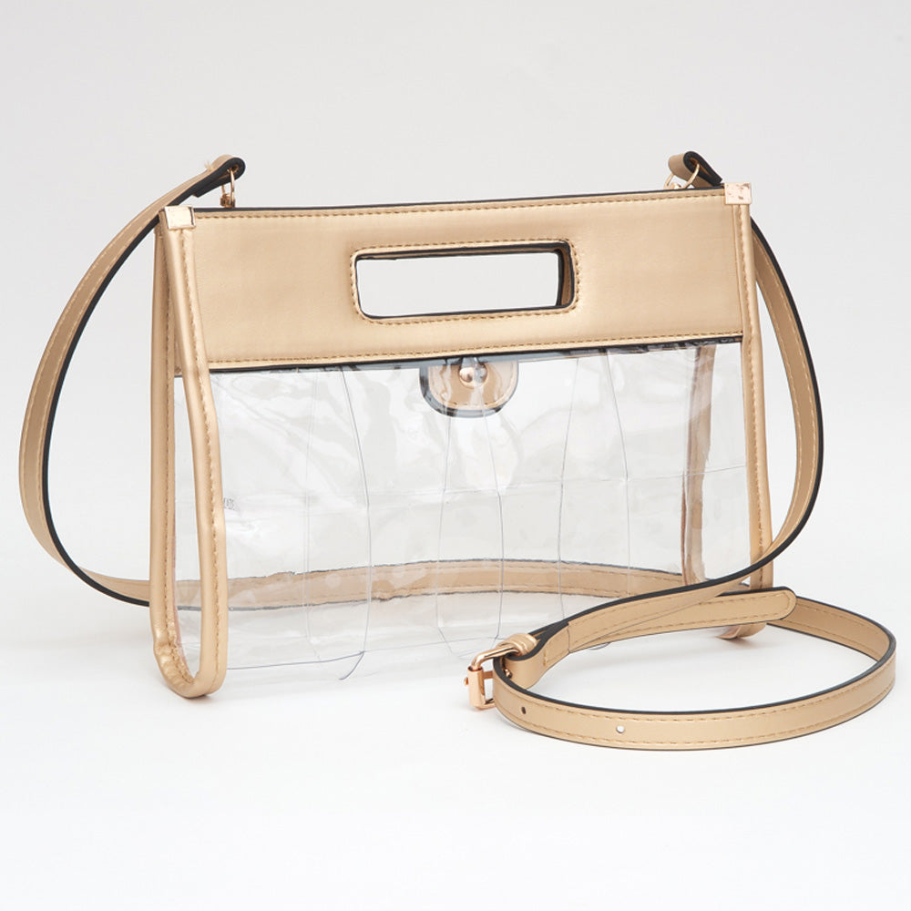 Ramira Gameday Clear Crossbody Bag