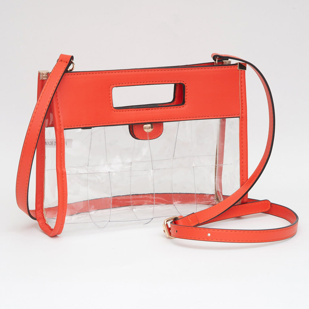 Ramira Gameday Clear Crossbody Bag