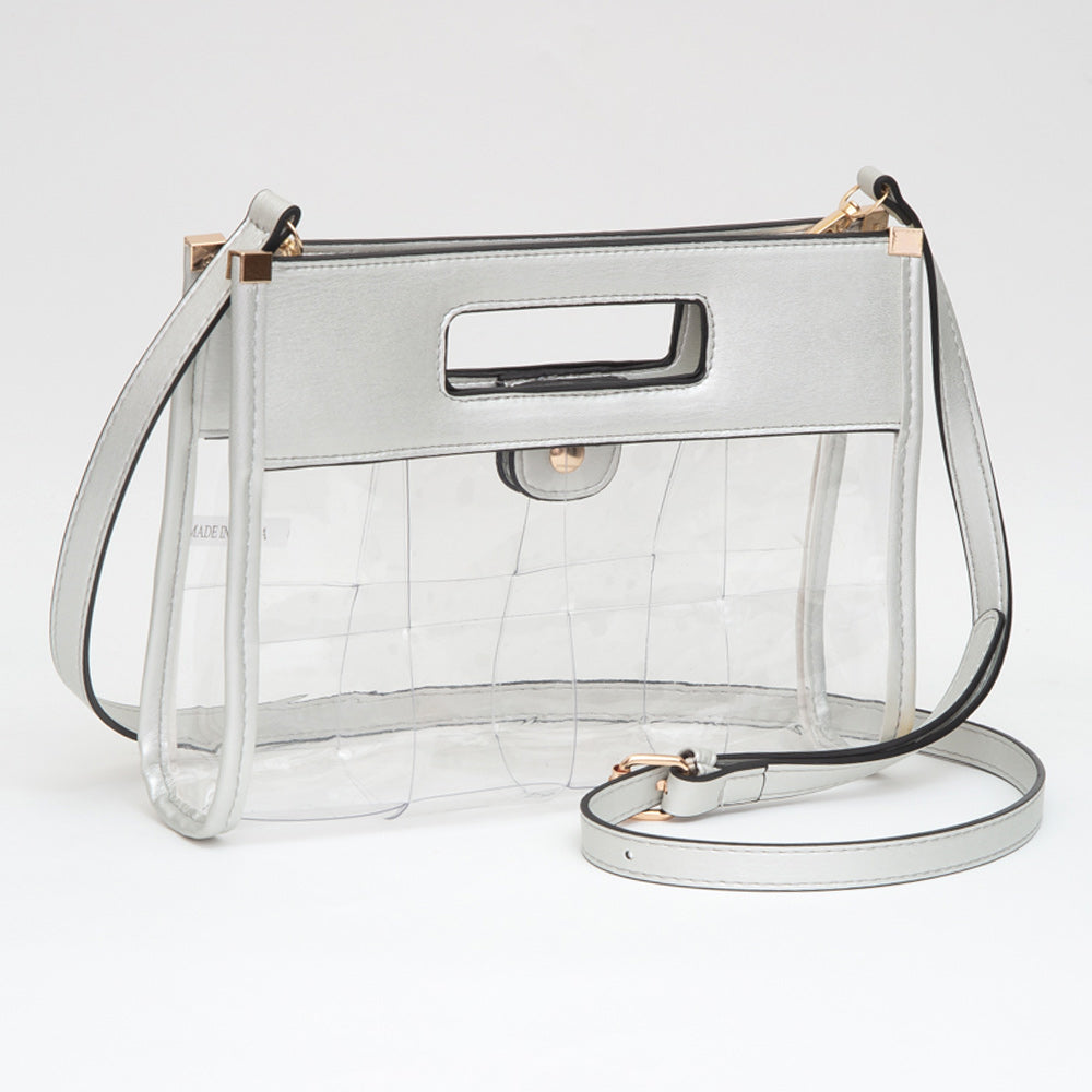 Ramira Gameday Clear Crossbody Bag