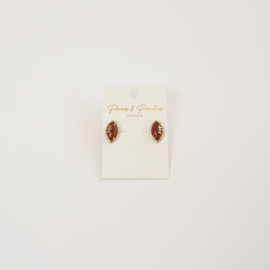 Football Earrings