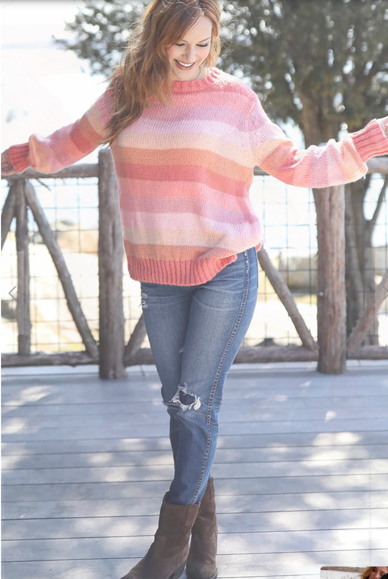 Autumn Stripe Sweater