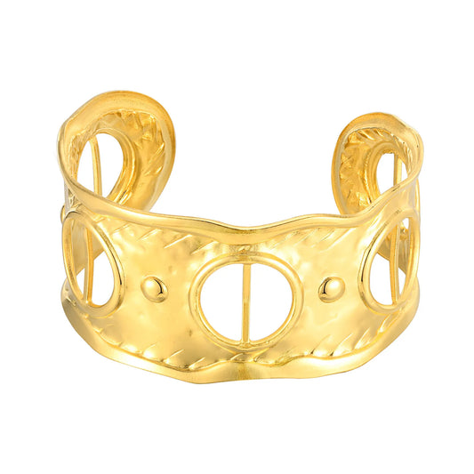 Gilded Cuff Bracelet