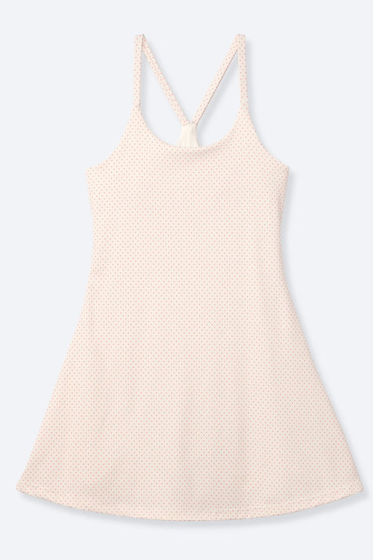 Whispering Dots Athleisure Dress