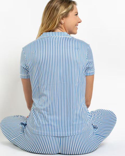 Pinstripe Pajama Set