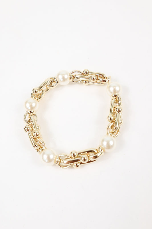 Harbor Pearl Link Bracelet