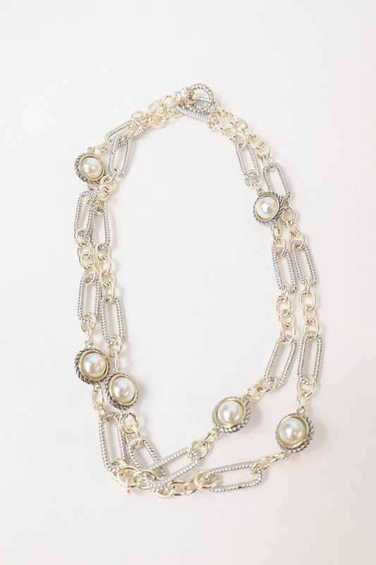 Pearl Link Necklace