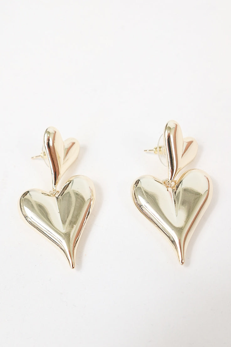 Heartleaf Drop Earrings