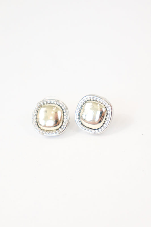 Sterling Glow Stud Earrings