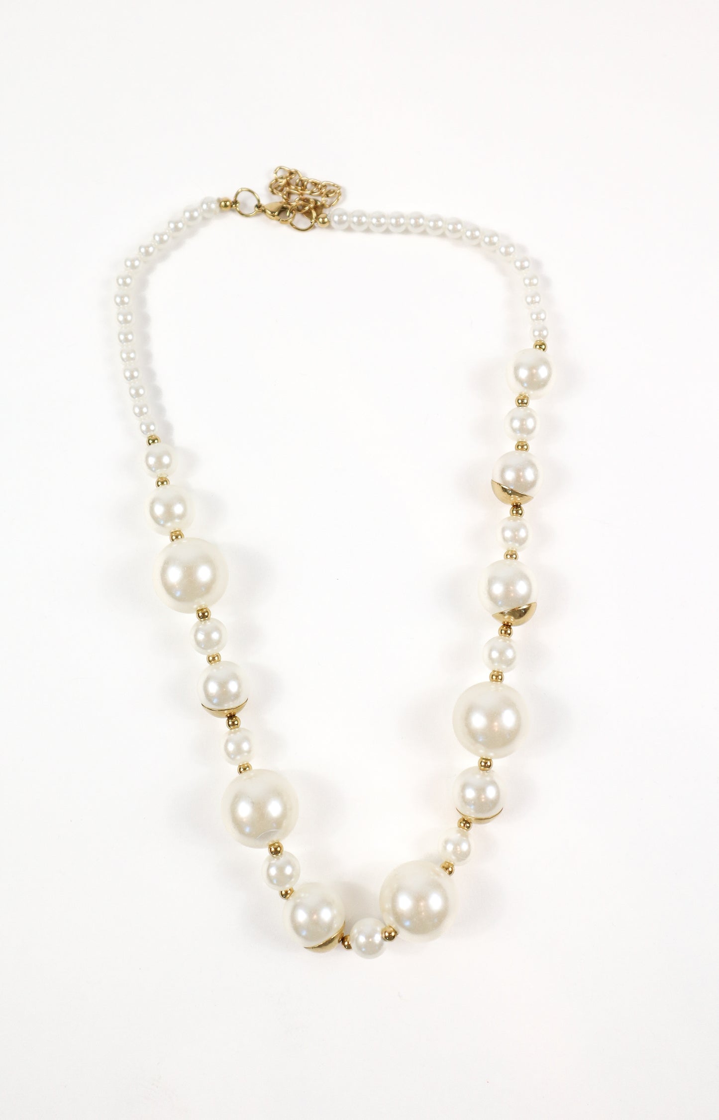 Lumière Luxe Pearl Statement Necklace