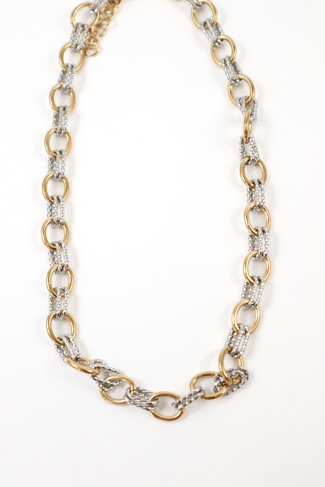 Aurora Link Duo Chain Necklace