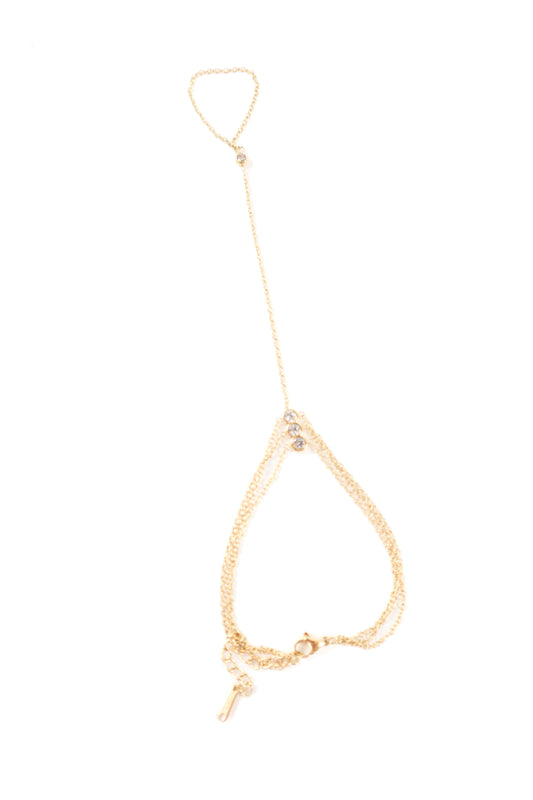 Celeste Glow Diamond Hand Chain