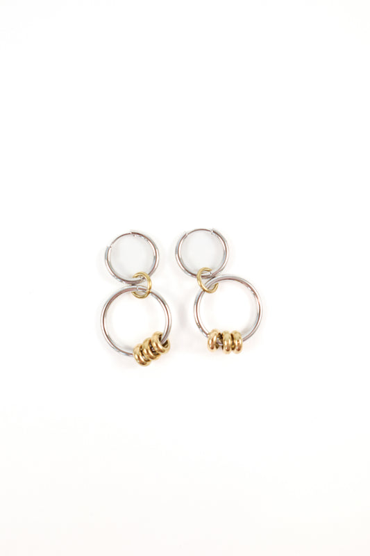 Aurelia Orbit Drop Earrings