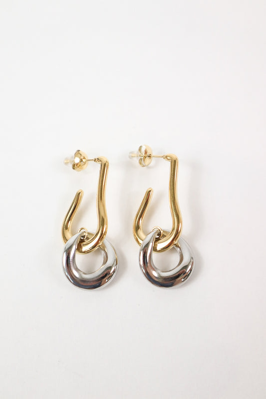 Luxe Dual Link Drop Earrings