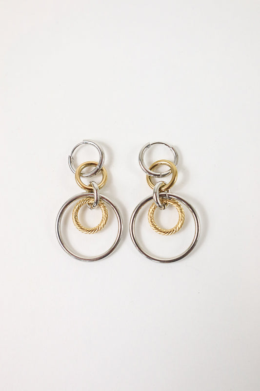 Liora Interlink Drop Earrings