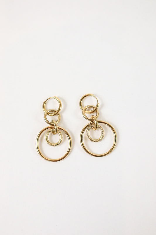 Liora Interlink Drop Earrings