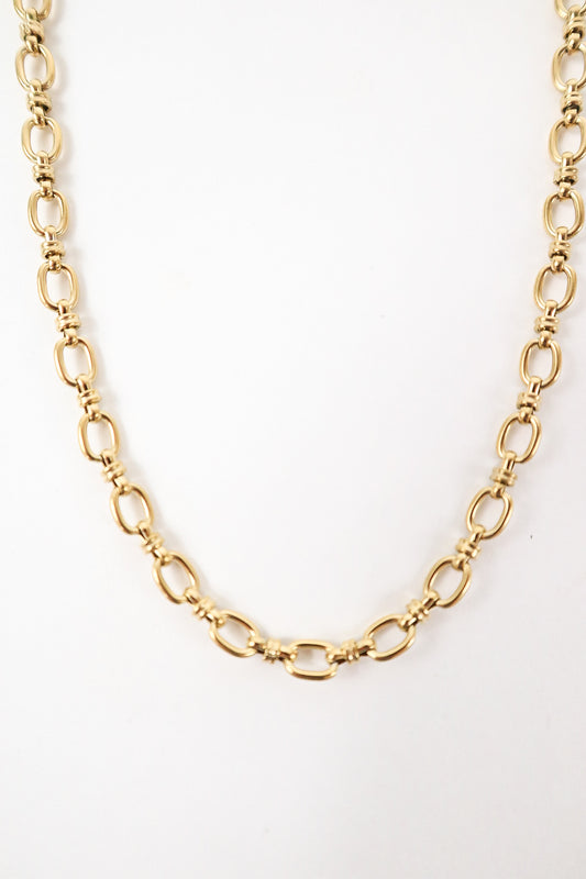 Aurelia Link Gold Chain Necklace