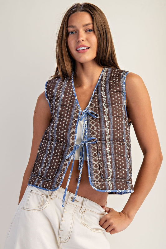 Willa Reversible Quilted Vest