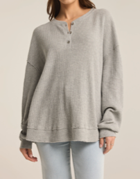 Z Supply Jax Cozy Waffle Henley