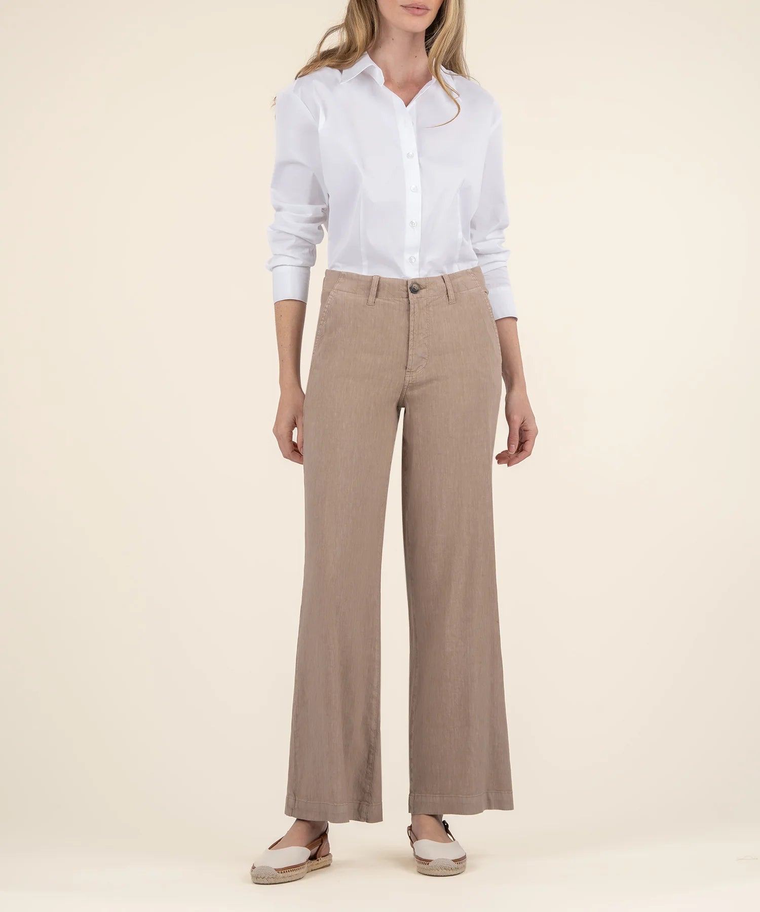 Meg Linen Wide Leg Pants