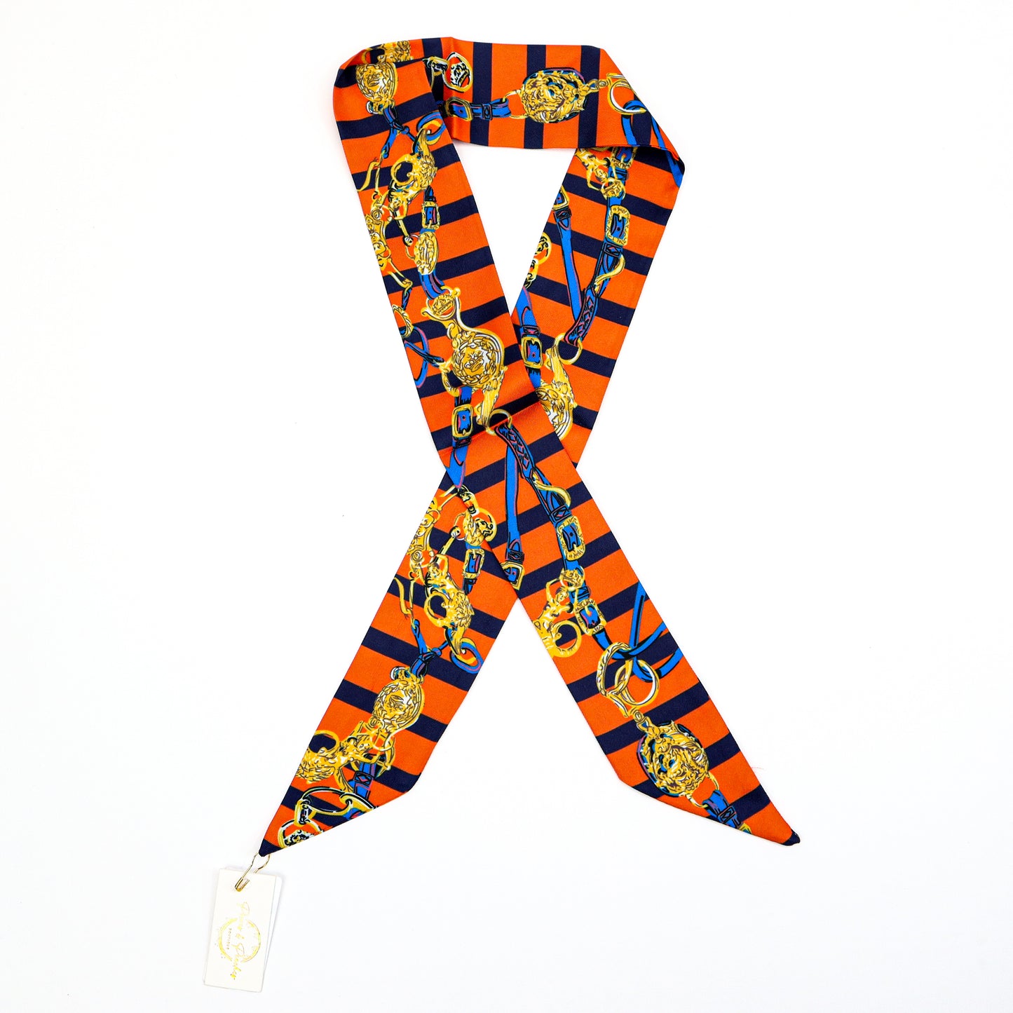 La_Petite_Soie_Scarf_Riveria_Navy