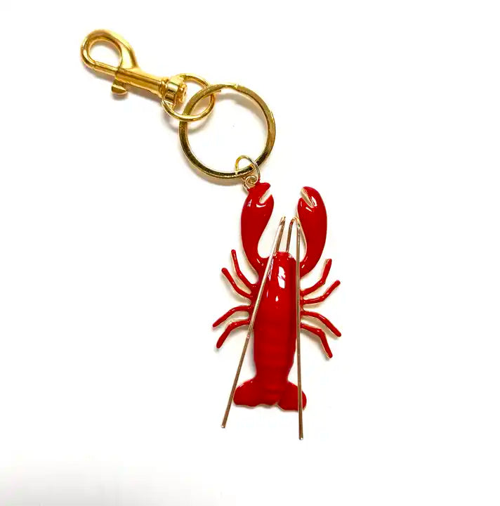 Lobster Claw Keychain Charm