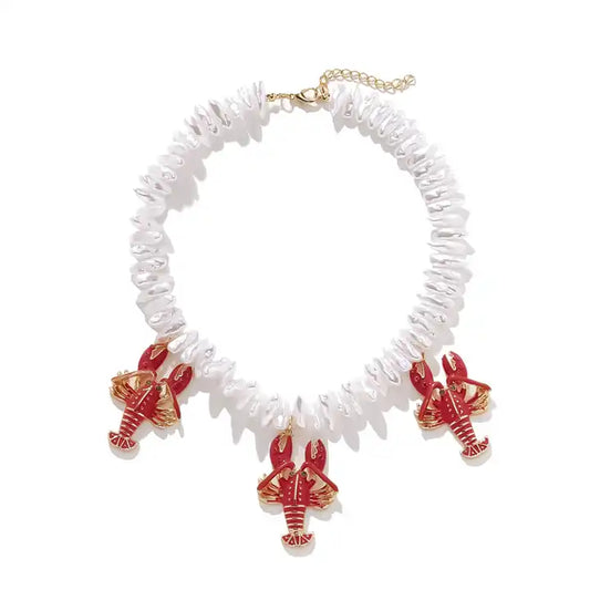 Lobster Luxe Charm Necklace