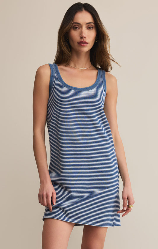 Mathis Striped Mini Dress
