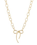 Bow Pendant Necklace
