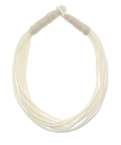 The Corisande Multi Rope Necklace offers sleek layering style with a versatile minimalist look.