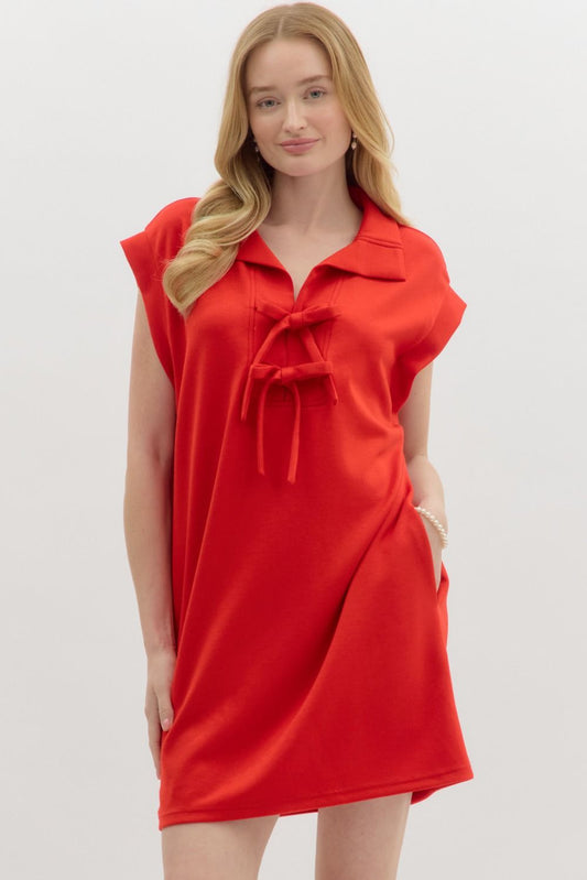 Nora Jersey Knit Mini Dress