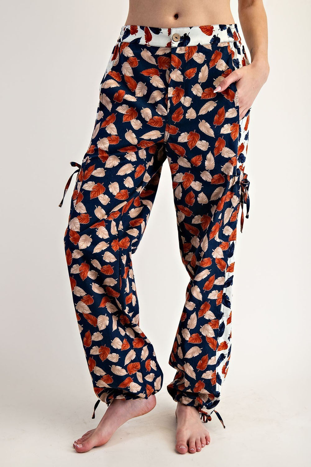 Sylvie Utility Print Pants