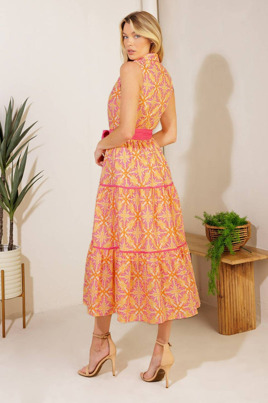 Playful Pattern Dress
