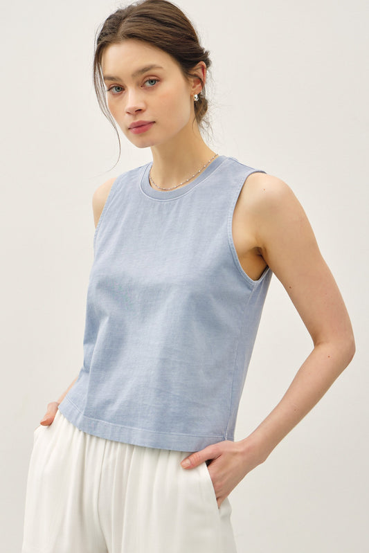 Riley Acid Wash Tank Top