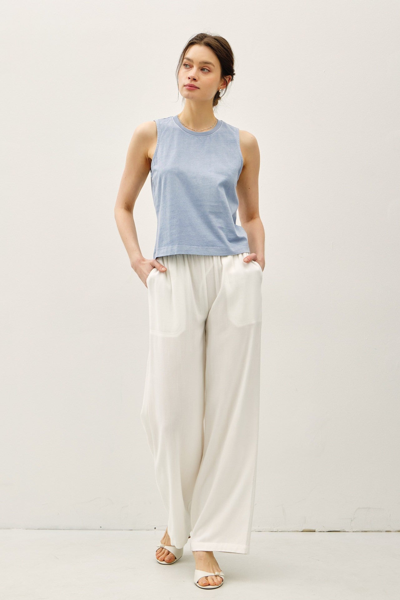 Riley Acid Wash Tank Top