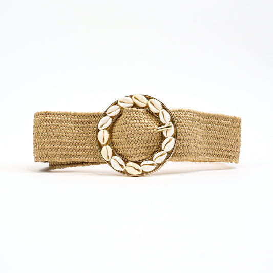 Sandy Shores Seashell Belt