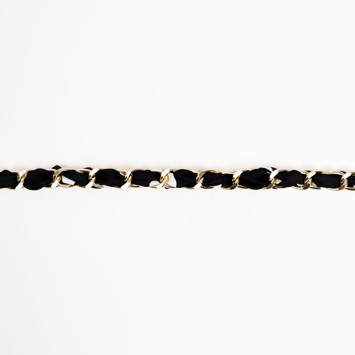 Silk Fabric Chain Strap for Crossbody Bags