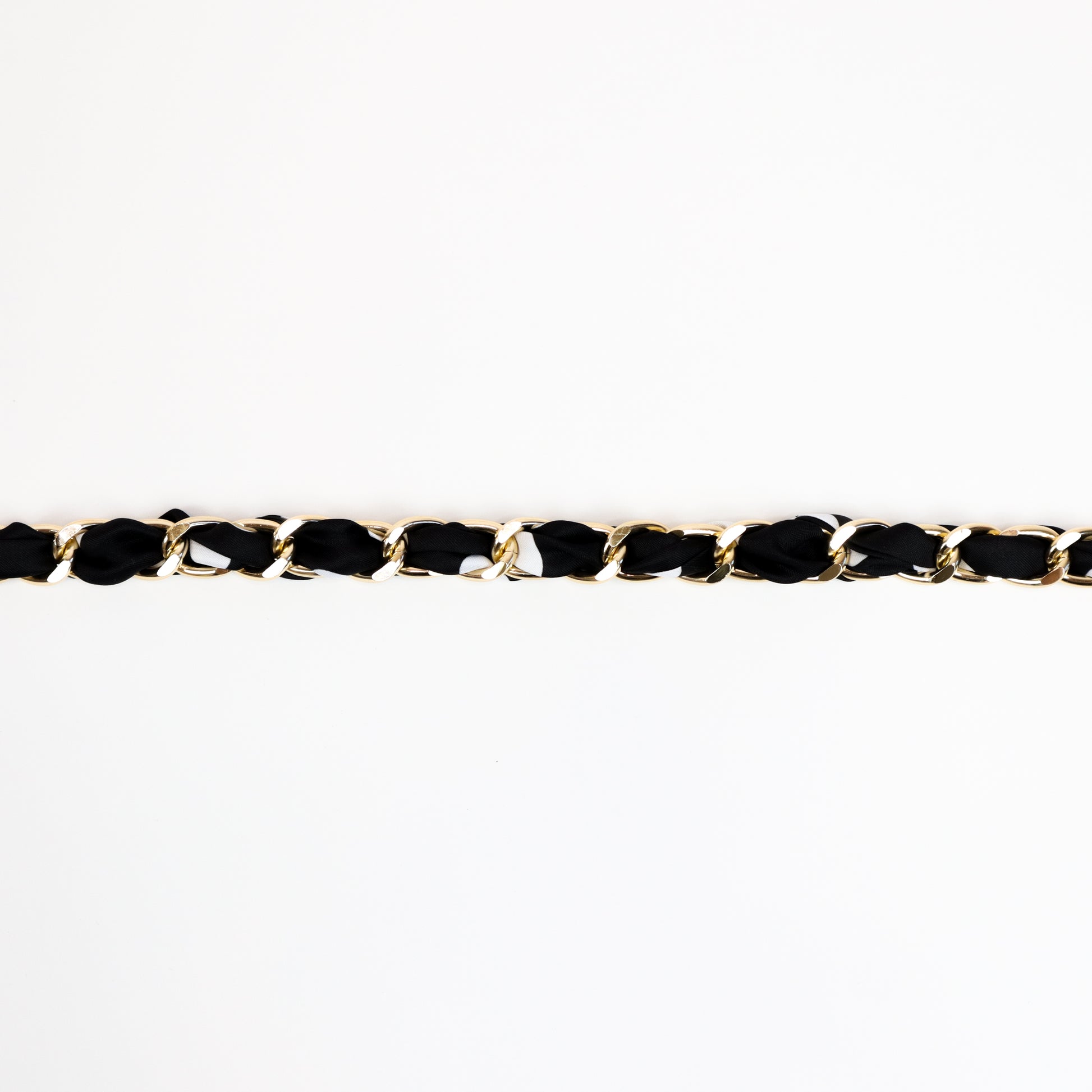 Silk Fabric Chain Strap for Crossbody Bags