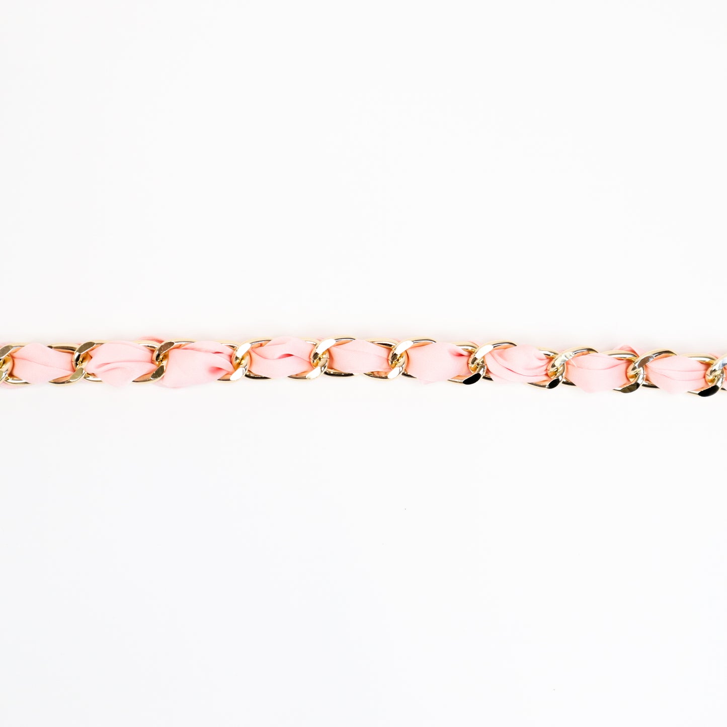 Silk Fabric Chain Strap for Crossbody Bags