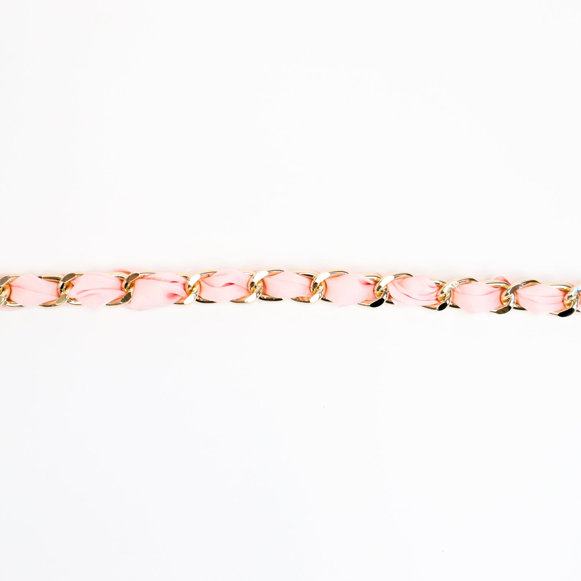 Silk Fabric Chain Strap for Crossbody Bags