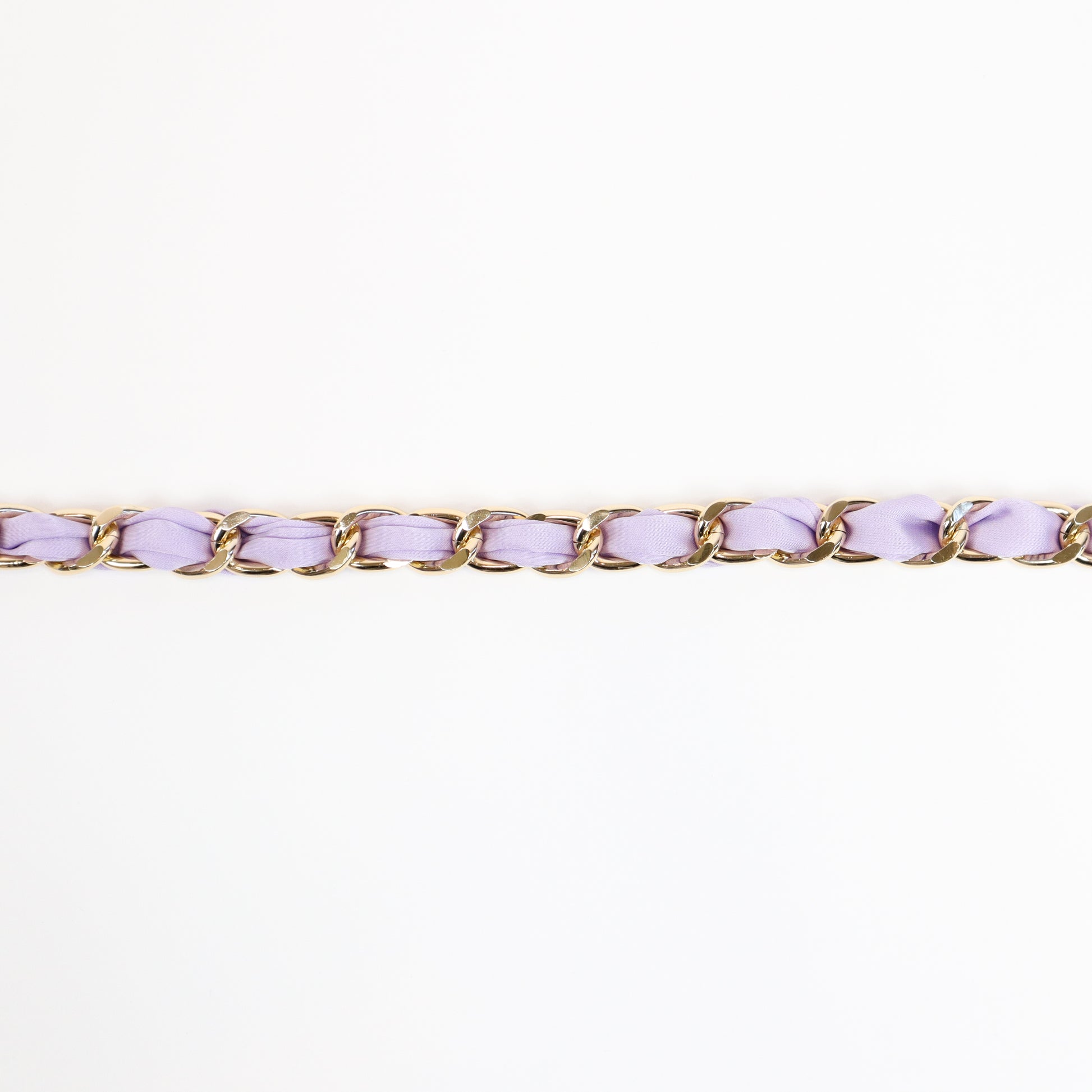 Silk Fabric Chain Strap for Crossbody Bags