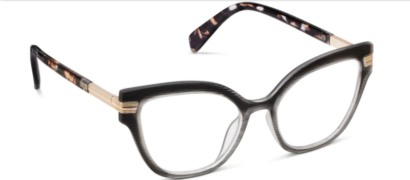 Peepers Marquee Glasses - Black/ Sand Quarts
