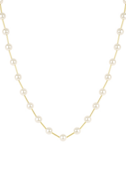 Pearl Station Necklaces